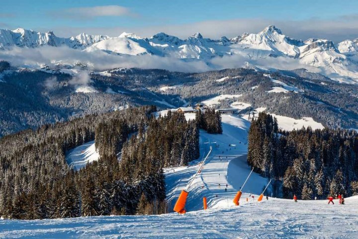 Megève / Combloux, St-Gervais, Les Contamines Zimní Alpy