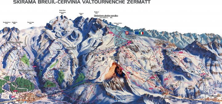 Zermatt Zimní Alpy