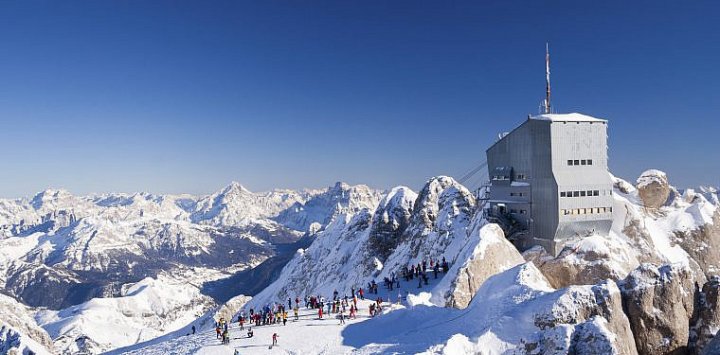 Marmolada – Arabba Zimní Alpy