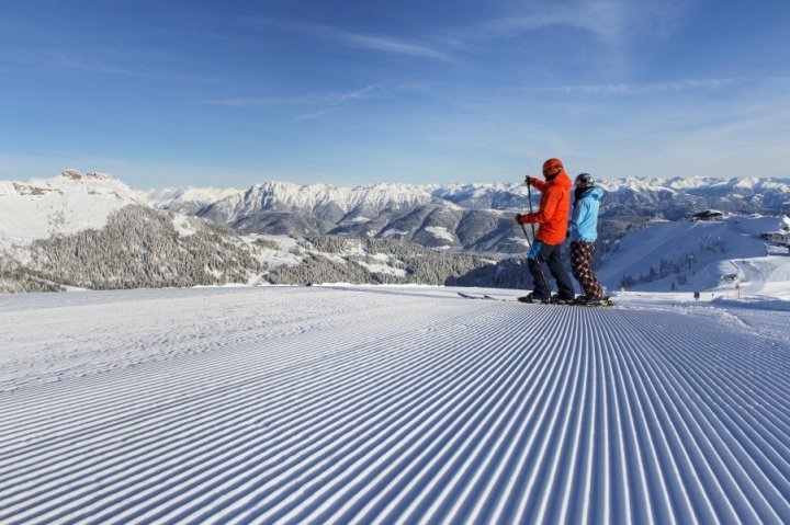 Nassfeld Hermagor - Skiarena Kärnten Zimní Alpy