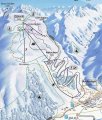 Skimapa Nätschen 1 Zimní Alpy