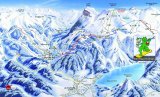 Skimapa Loser-Altaussee 1 Zimní Alpy