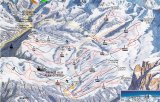 Skimapa Schlerngebiet / Seiser Alm 1 Zimní Alpy