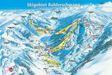 Skimapa Balderschwang 1 Zimní Alpy