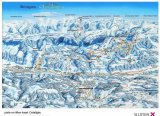 Skimapa Celá oblast 1 Zimní Alpy