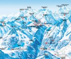 Skimapa Bielerhöhe 1 Zimní Alpy