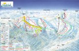 Skimapa Vallée de la Blanche 3 Zimní Alpy