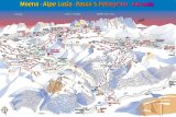 Skimapa Tre Valli (Alpe Lusia) 1 Zimní Alpy