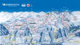 Skimapa Bettmeralp 1 Zimní Alpy