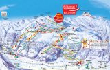 Skimapa Wildkogel Arena 1 Zimní Alpy