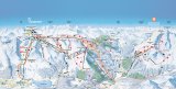 Skimapa Davos 2 Zimní Alpy