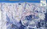 Skimapa Arosa 1 Zimní Alpy