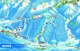 Skimapa Tarvisio 1 Zimní Alpy