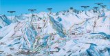 Skimapa Orciéres-Merlette 1 Zimní Alpy