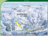 Skimapa Lans-en-Vercors 1 Zimní Alpy
