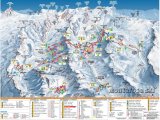 Skimapa Valle d´Aosta/ Monte Rosa 1 Zimní Alpy