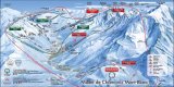 Skimapa Chamonix Mont-Blanc 1 Zimní Alpy