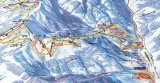 Skimapa Leogang 1 Zimní Alpy