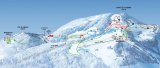 Skimapa Massif de Beauregard 1 Zimní Alpy