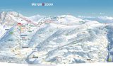 Skimapa Meran 2000 1 Zimní Alpy