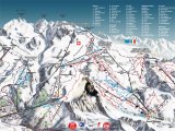 Skimapa Breuil-Cervinia 1 Zimní Alpy