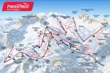 Skimapa Nassfeld Hermagor - Skiarena Kärnten 1 Zimní Alpy