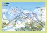 Skimapa Les Rousses 1 Zimní Alpy