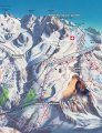 Skimapa Ledovec Klein Matterhorn 1 Zimní Alpy