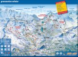 Skimapa Nauders Skiregion 1 Zimní Alpy