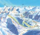 Skimapa Grän-Haldensee 1 Zimní Alpy
