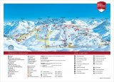 Skimapa Warth - Schröcken 1 Zimní Alpy