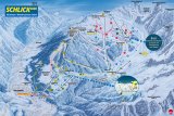 Skimapa Schlick 2000 (Fulpmes) 1 Zimní Alpy