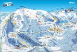 Skimapa Paganella 1 Zimní Alpy
