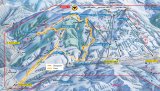 Skimapa Rinderberg-Saaners Loch-Horneggli-Rellerli 1 Zimní Alpy