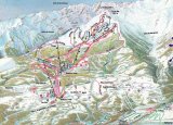 Skimapa Puy-Saint-Vincent 2 Zimní Alpy