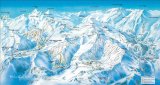 Skimapa La Toussuire (La Toussuire, Les Bottières, Le Corbier) 1 Zimní Alpy
