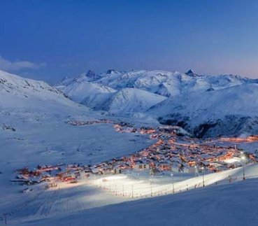 L'Alpe d'Huez Zimní Alpy