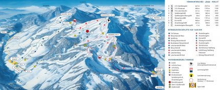 Skischaukel Hintersee - Gaissau Zimní Alpy