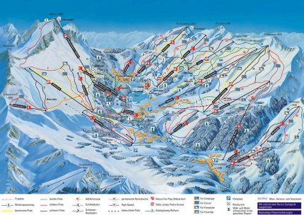 Lenzerheide Zimní Alpy