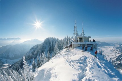 Oberammergau Zimní Alpy
