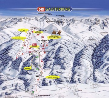 Galsterberg Zimní Alpy