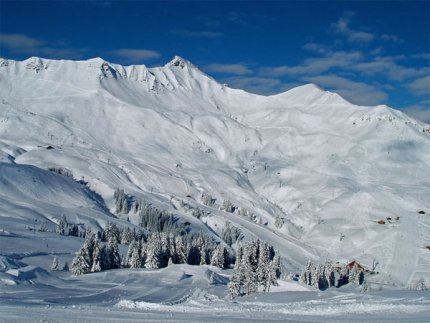 Les Portes du Soleil (CH) Zimní Alpy