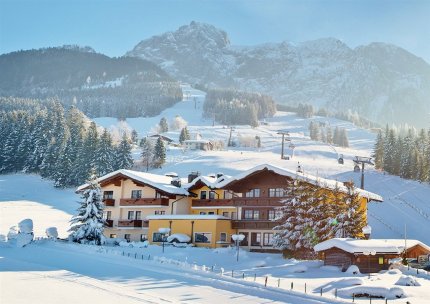 Gasthaus Landhotel Traunstein Zimní Alpy