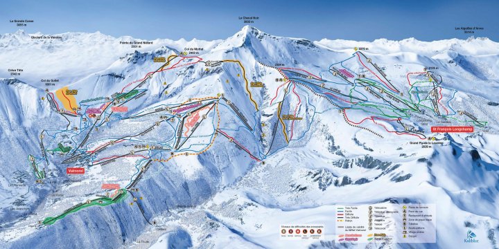 St.-François- Longchamp Zimní Alpy