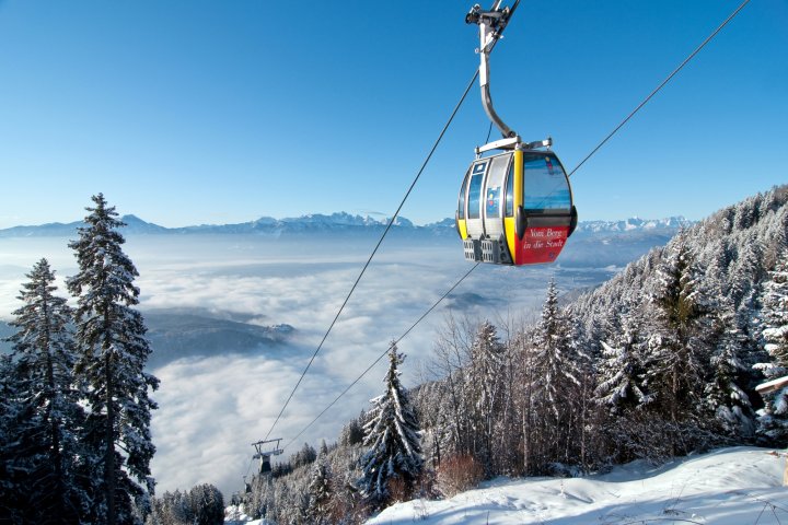 Villach Region Zimní Alpy