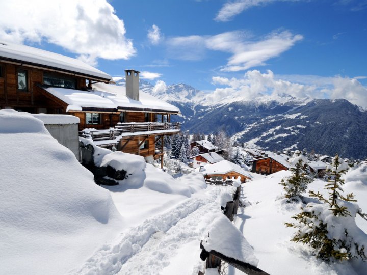 Verbier / Les Quatre Vallées Zimní Alpy