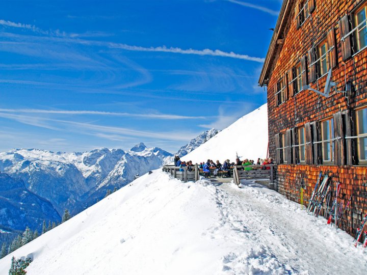 Berchtesgadener Land Zimní Alpy
