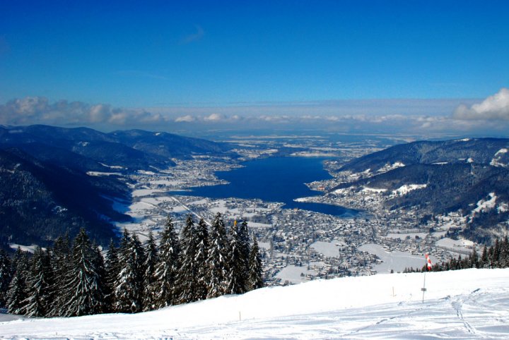 Tegernseer Tal Zimní Alpy