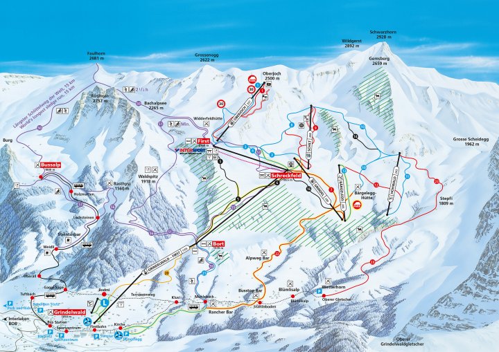 First Zimní Alpy