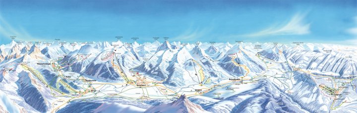 Tannheim- Neunerköpfle Zimní Alpy